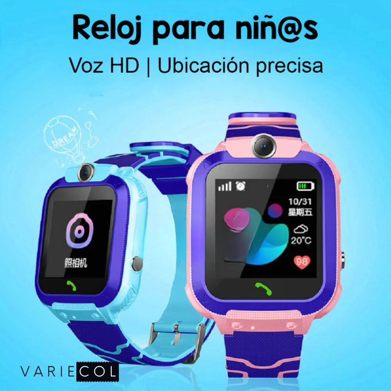 PRÁCTICO RELOJ INTELIGENTE PARA NIÑOS - Smart Watch®