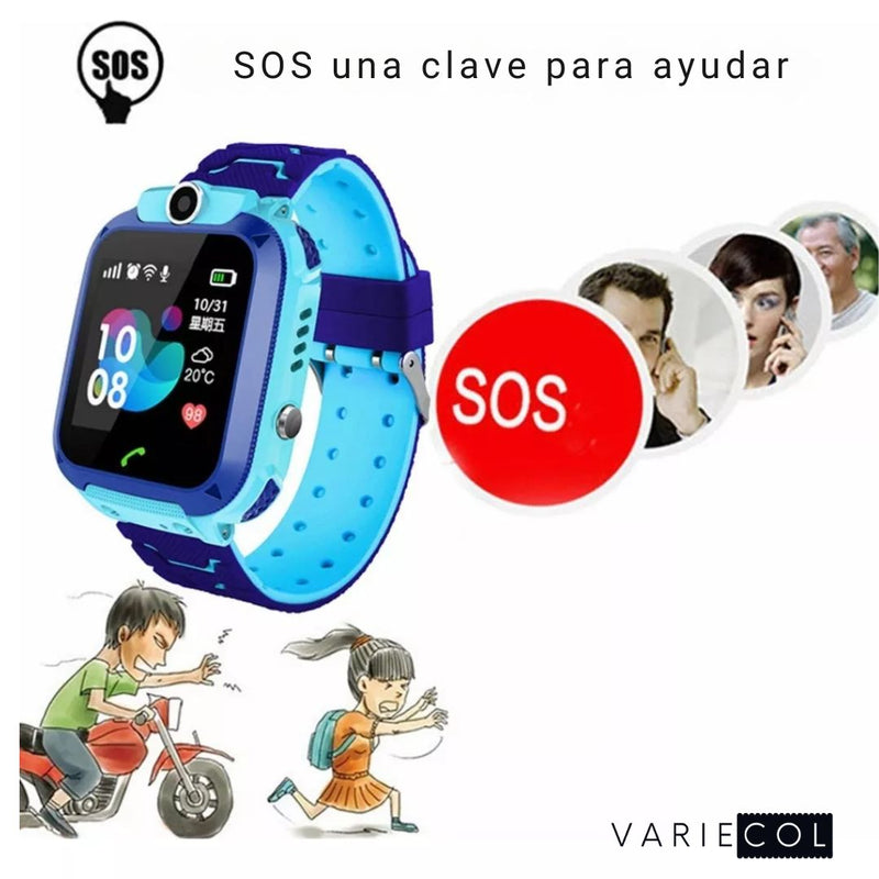 PRÁCTICO RELOJ INTELIGENTE PARA NIÑOS - Smart Watch®