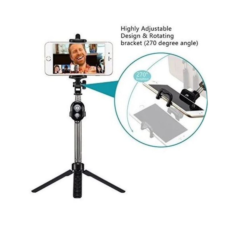 Monopod Plegable  Tripode Control selfie